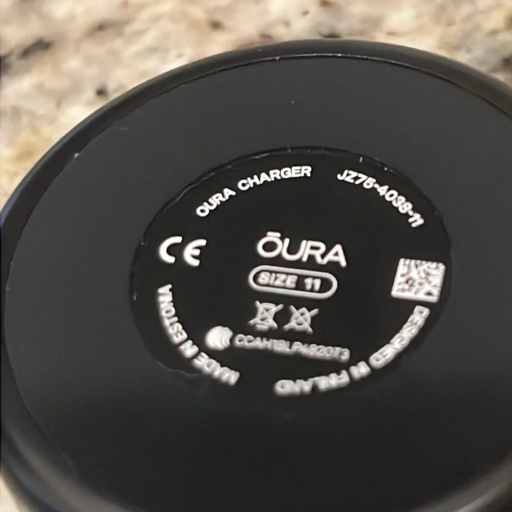 Oura ring gen 3 size 11 horizon black